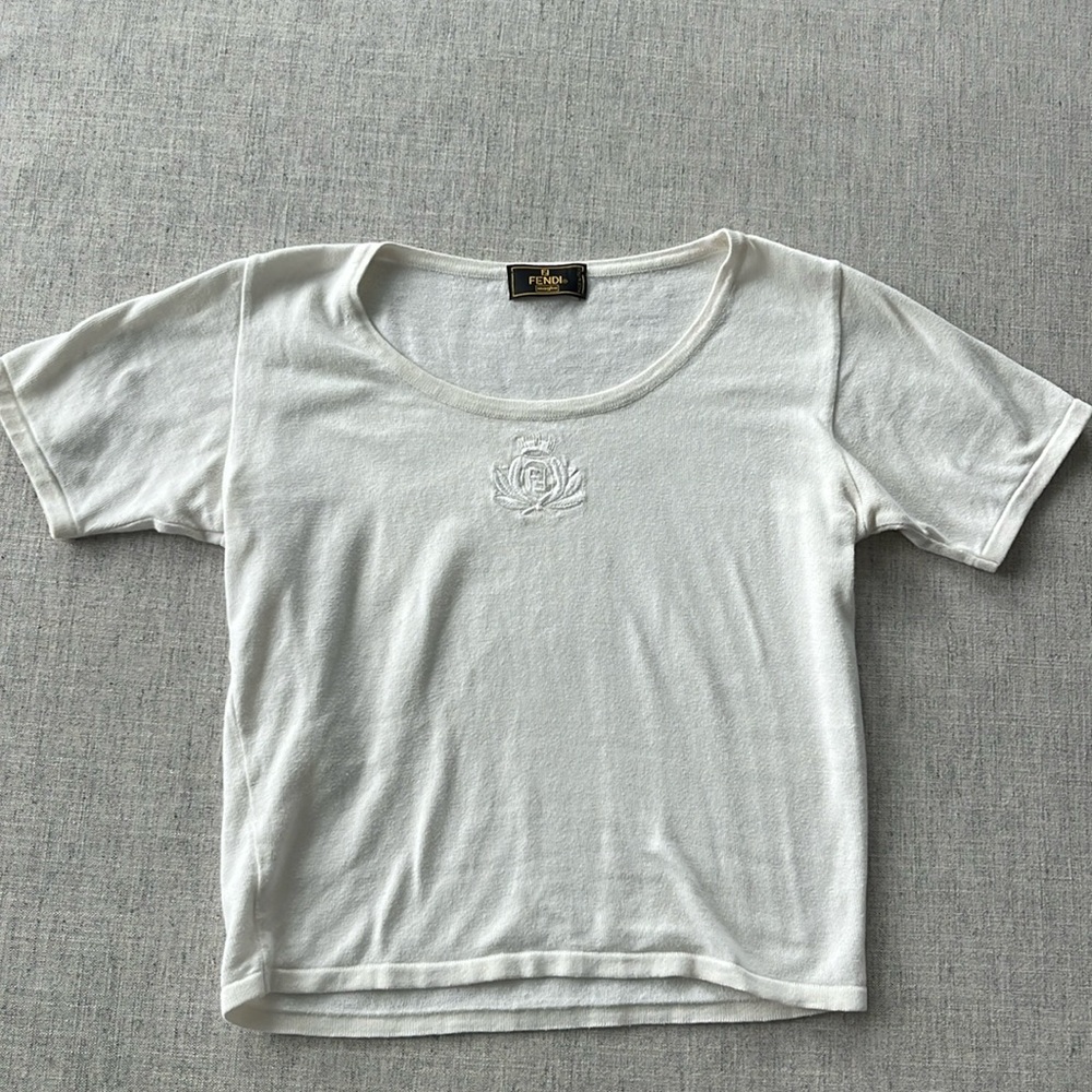 Vintage Fendi short sleeve knit